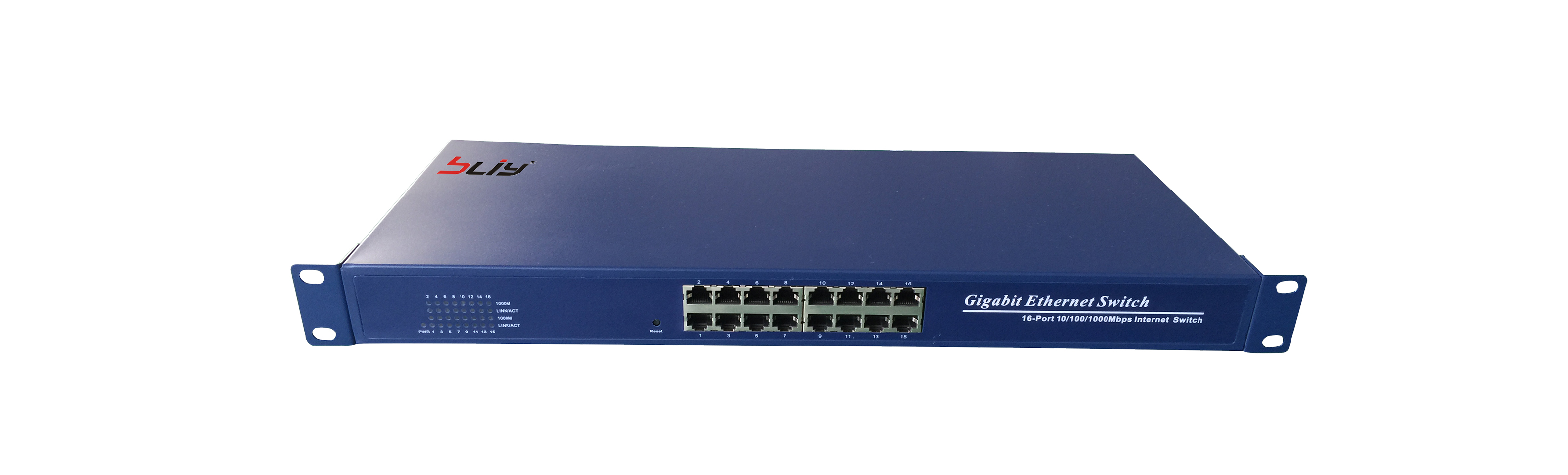 10/100/1000M 16 Ethernet ports Fiber Optic Switch