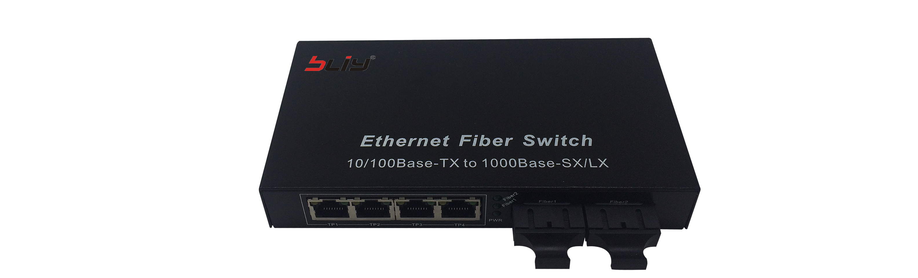 2 1.25G  fiber ports 4 10/100M POE port dual fiber POE switch