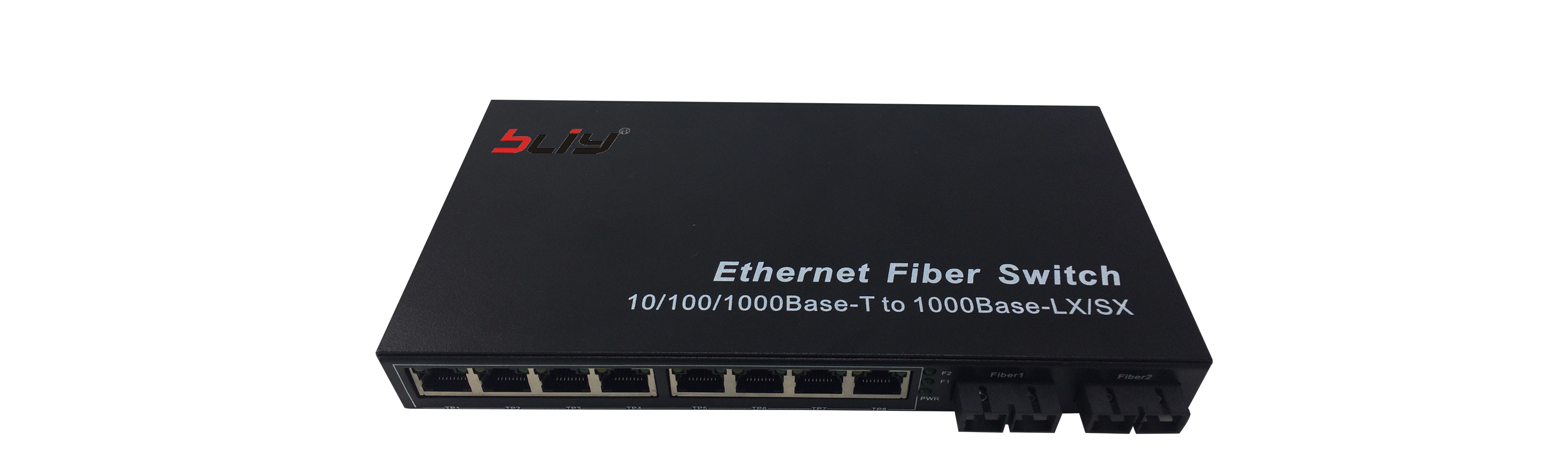 2 1.25G  fiber ports 8 10/100M POE ports dual fiber POE switch