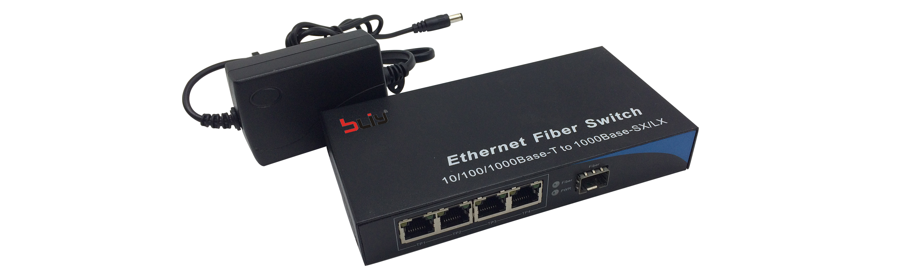 10/100/1000M 1 SFP fiber port and 4 Ethernet ports SFP Switch