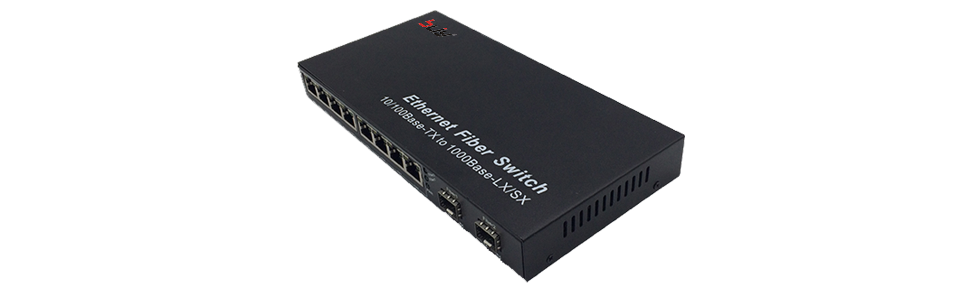 2 1.25G  SFP fiber ports 8 10/100M Ethernet  ports SFP switch