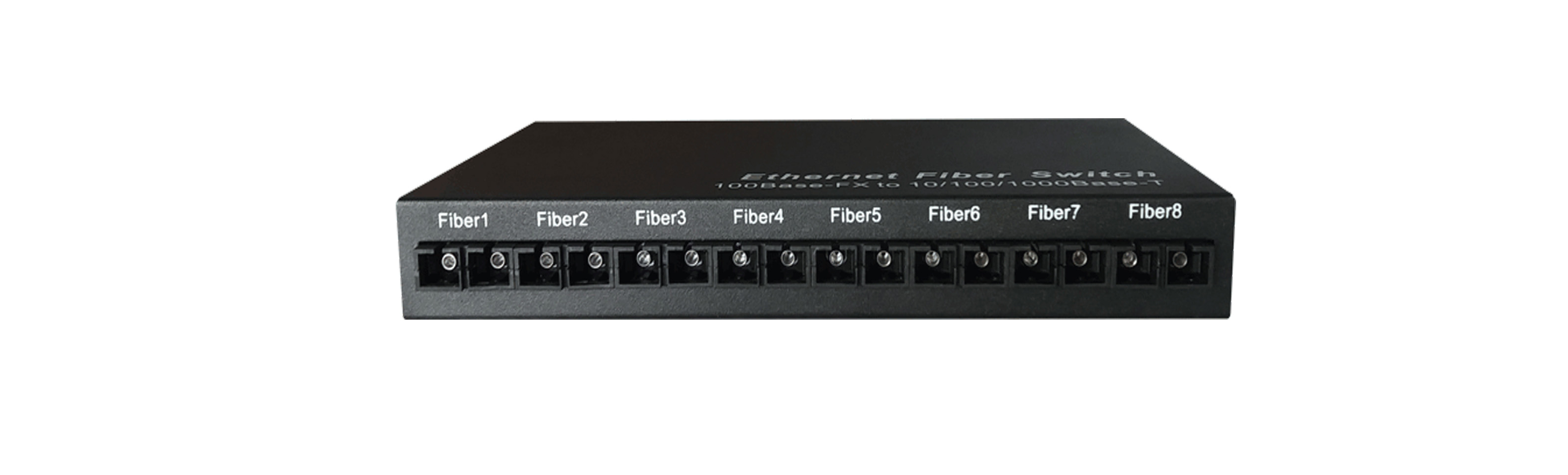 10/100/1000M 8 100Mpbs fiber ports and 2 10/100/1000M Ethernet ports dual Fiber Optic Switch