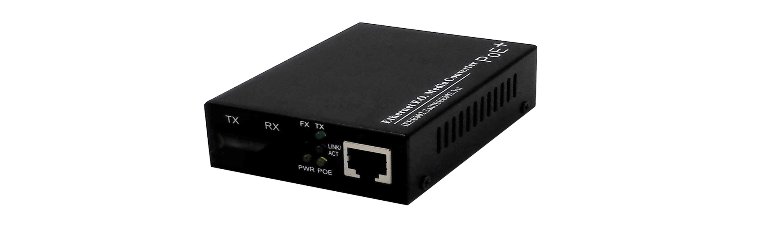 10/100M 1 fiber port 1 POE port dual fiber POE switch