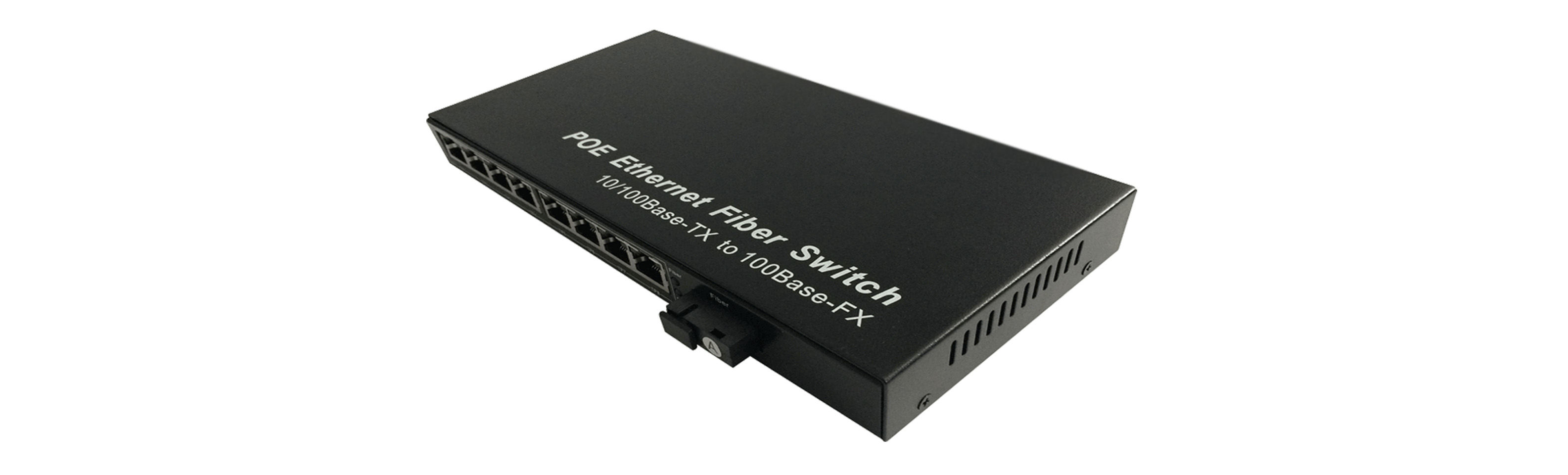 10/100M 1 fiber port 8 POE port single fiber POE switch