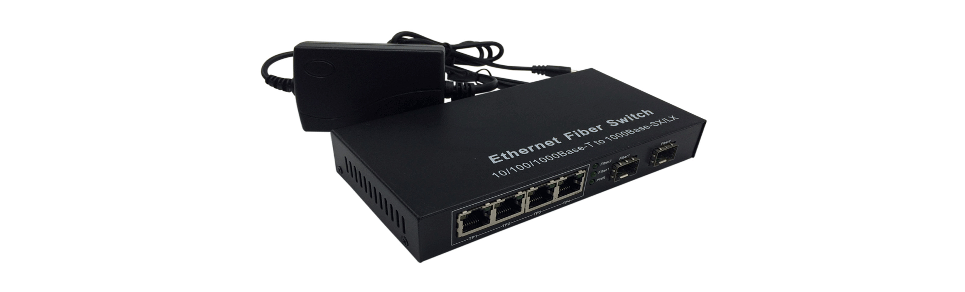 10/100/1000M 2 1.25G fiber port and 4 10/100M poe Ethernet ports sfp poe Fiber Optic Switch