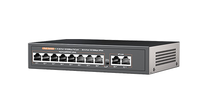 100M 8+2POE switch