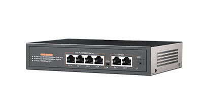 Gigabit 4+2+1SFP POE switch