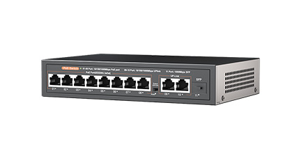 Gigabit 8+2+1SFP POE switch