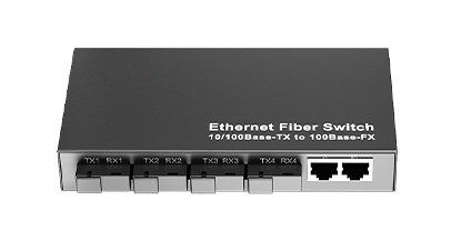 100 megabit 4 optical 2 electrical transceivers