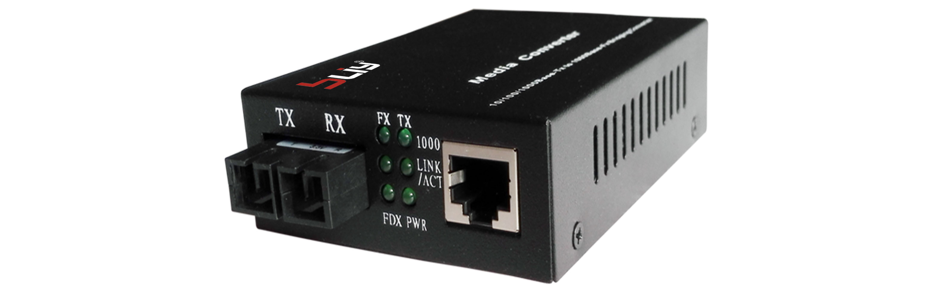 10/100/1000M 1 fiber port and 1 Ethernet port single fiber media converter